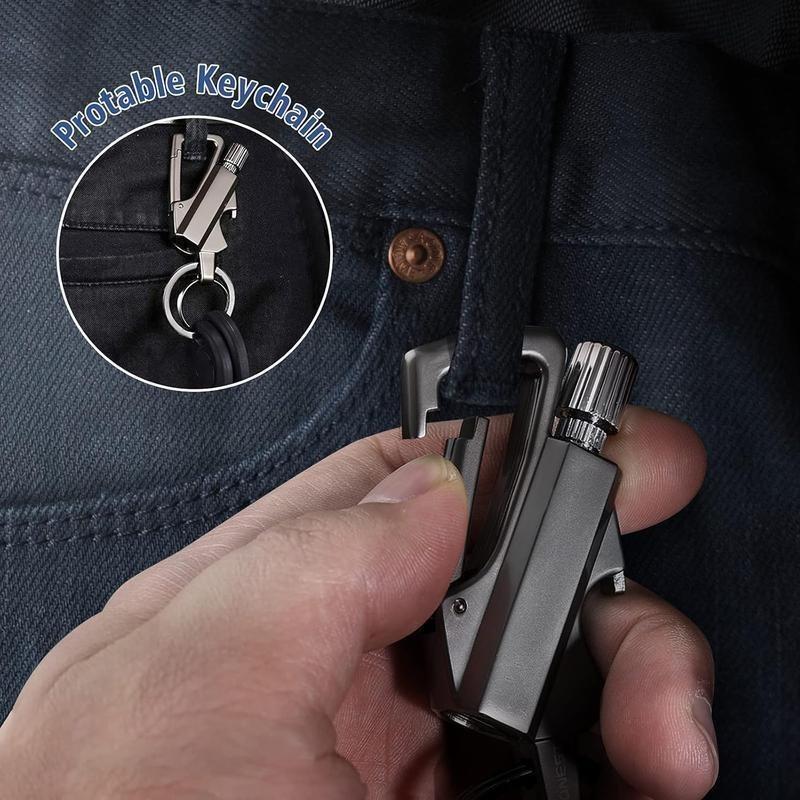 3-in-1 All-Metal Multi-functional Tool Keychain