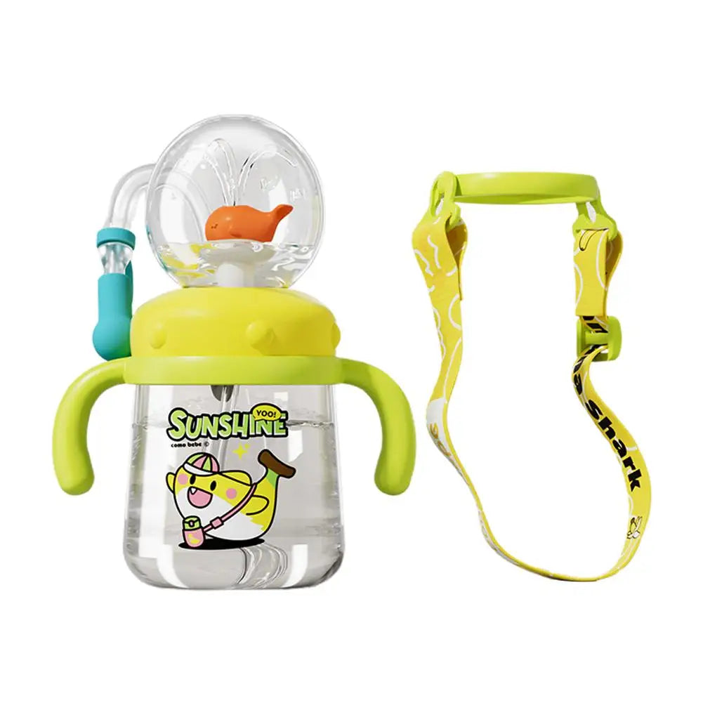 10oz Whale Fountain Sippy Cup