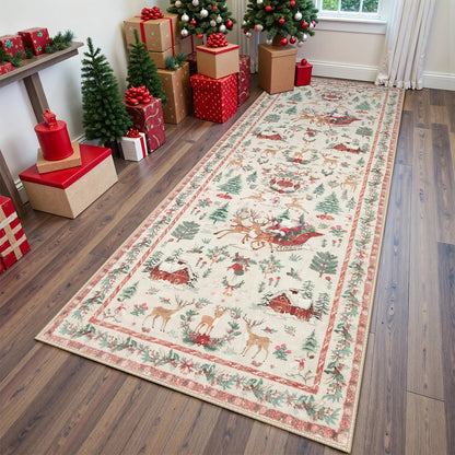 Vintage Christmas Rug