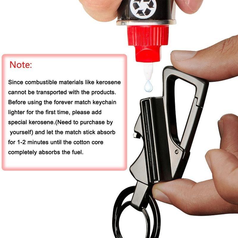 3-in-1 All-Metal Multi-functional Tool Keychain