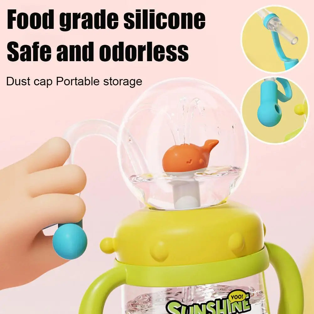 10oz Whale Fountain Sippy Cup