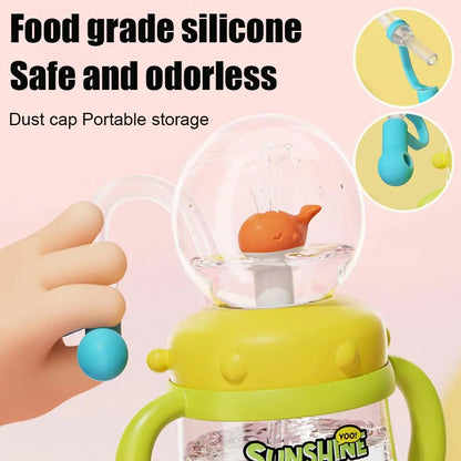 10oz Whale Fountain Sippy Cup