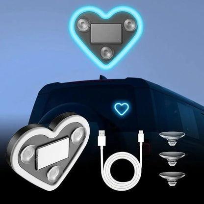 LoveGlow™ LED Car Heart Light