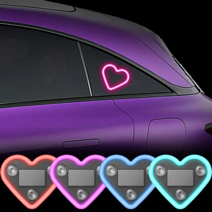 LoveGlow™ LED Car Heart Light
