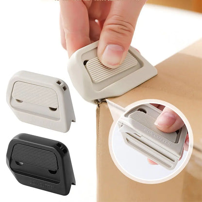 Automatic Retractable Box Cutter with Magnetic Safety
