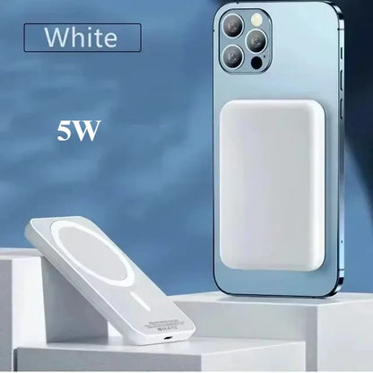 5000mAh Magnetic Power Bank, Wireless Portable Charger, Fast Charging MagSafe Battery Pack for iPhone 12/13/14/15/16/Plus/Pro Max