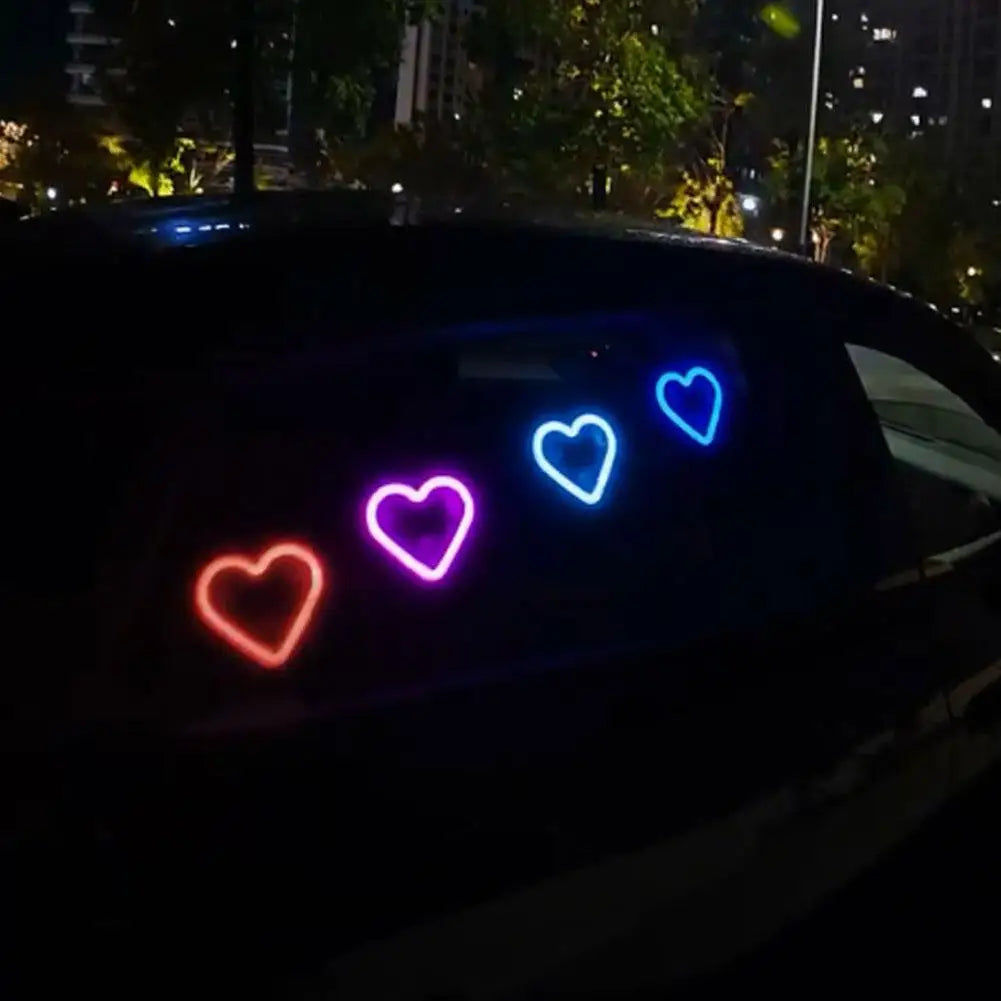 LoveGlow™ LED Car Heart Light