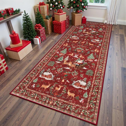 Vintage Christmas Rug