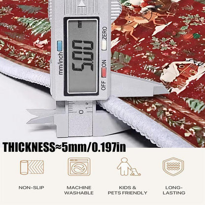 Vintage Christmas Rug