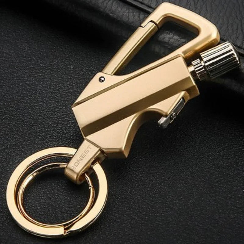 3-in-1 All-Metal Multi-functional Tool Keychain
