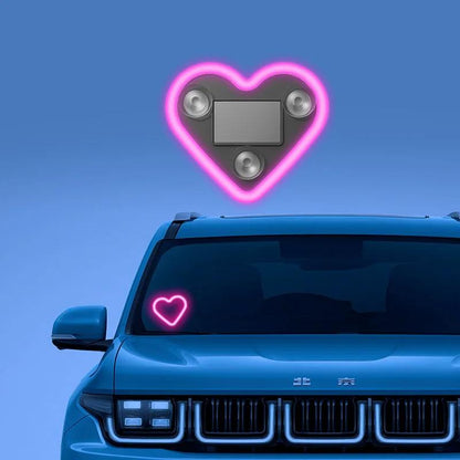 LoveGlow™ LED Car Heart Light
