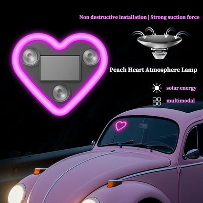 LoveGlow™ LED Car Heart Light