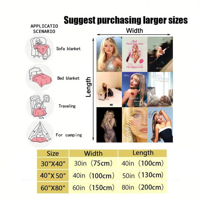 Sabrina Carpenter Album Blanket
