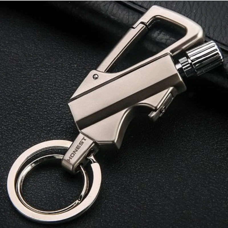 3-in-1 All-Metal Multi-functional Tool Keychain