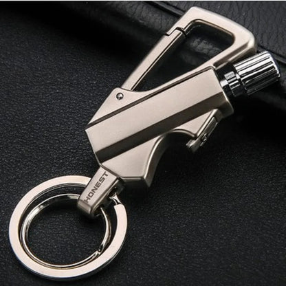 3-in-1 All-Metal Multi-functional Tool Keychain