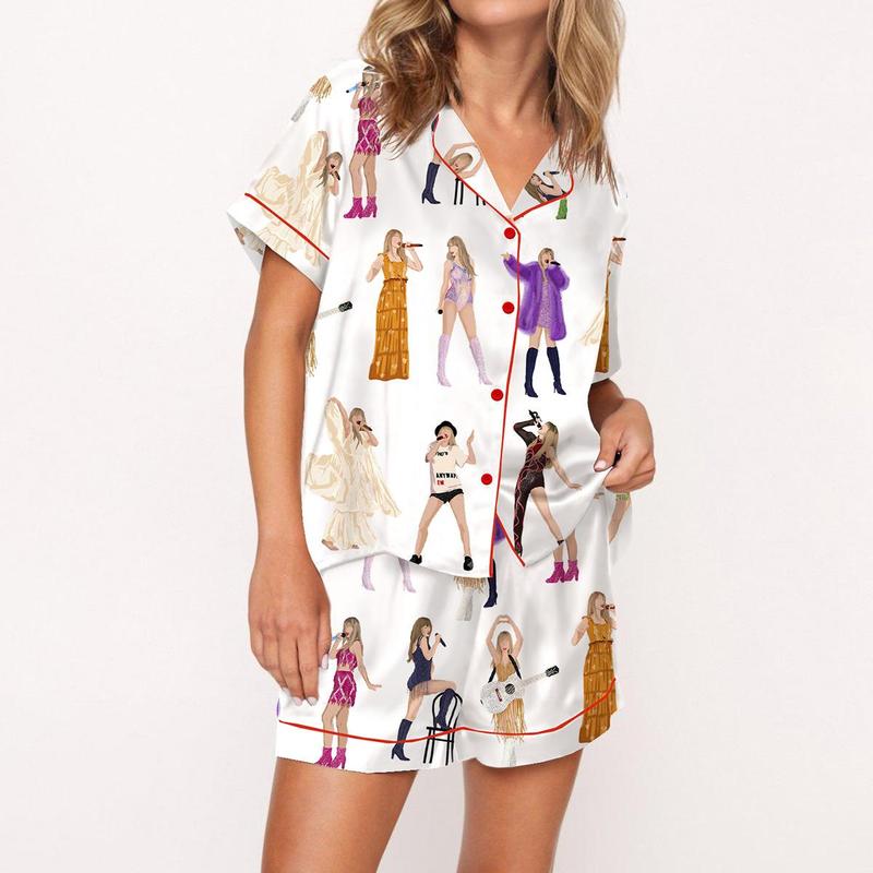 Women's The Eras Tour 2 Piece Pajama Set