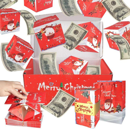 Christmas Surprise Money Explosion Box