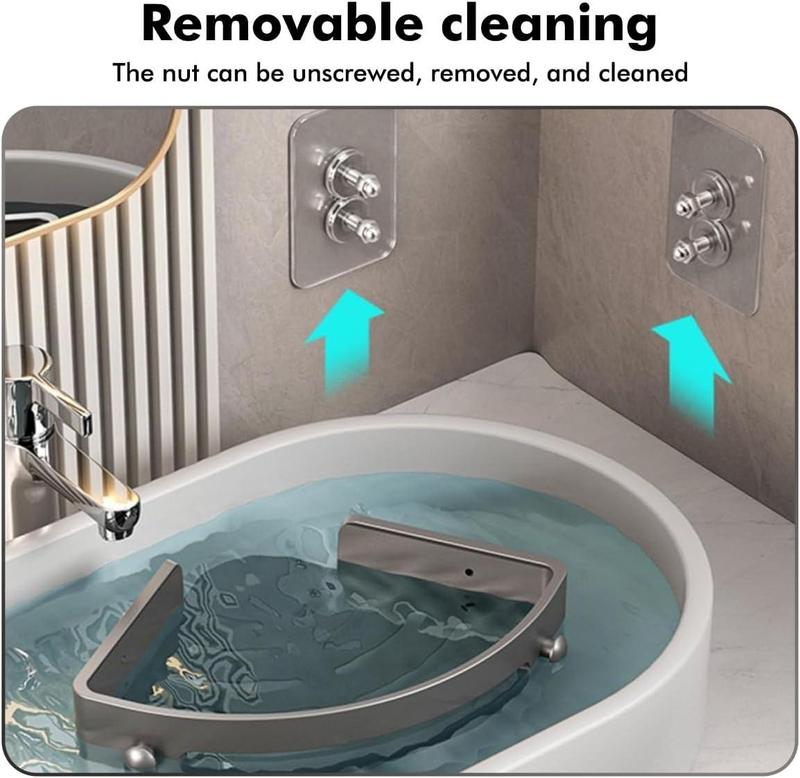 3-Pack Corner Shelves Storage Rack, Drill Free Wall Mount, Shower Organizer, and 40lbs Load Capacity