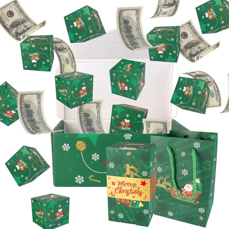 Christmas Surprise Money Explosion Box