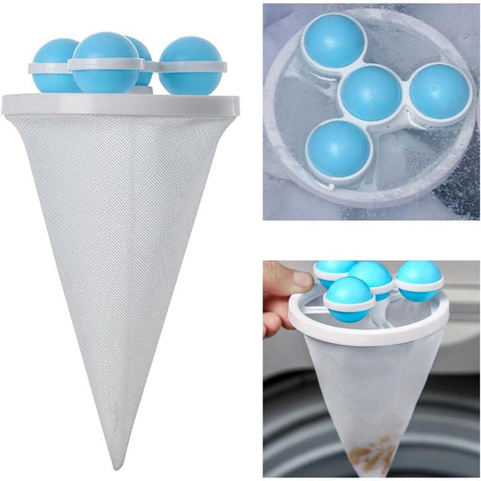 FurCatch™ Floating Laundry Hair Filter