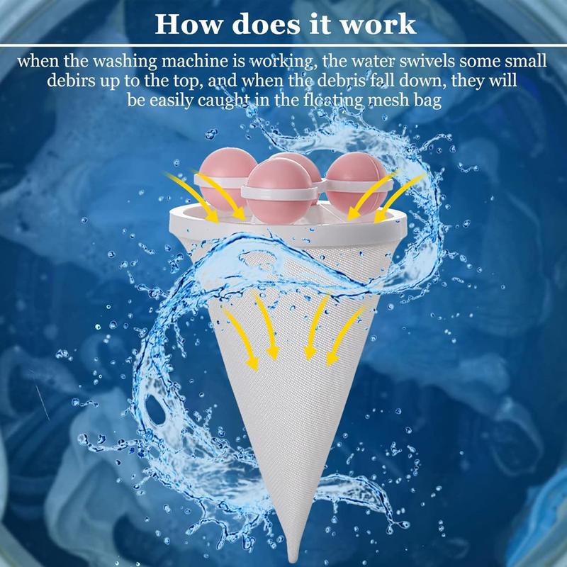 FurCatch™ Floating Laundry Hair Filter